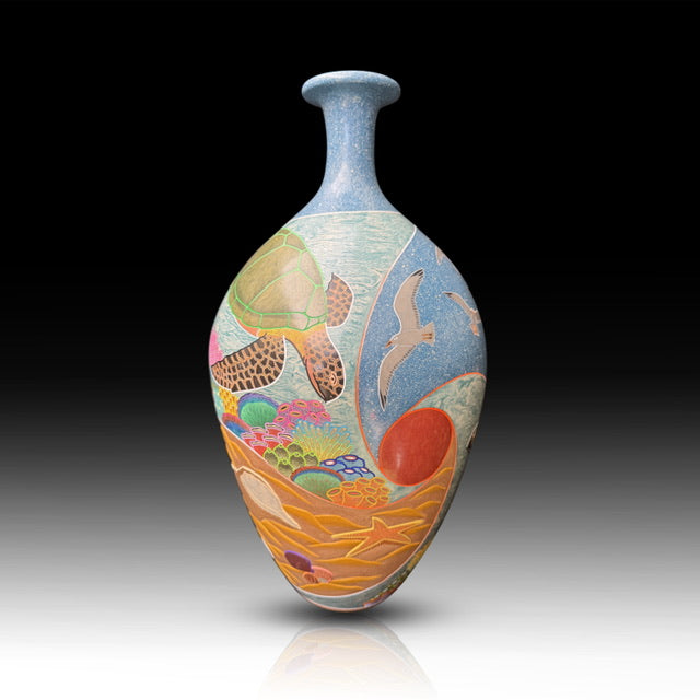 Sand Sea & Sky Amphora