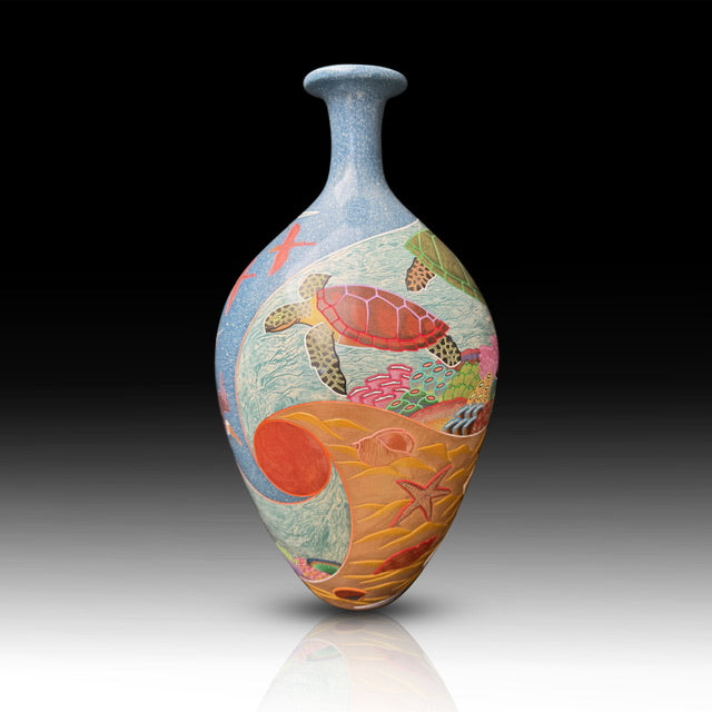 Sand Sea & Sky Amphora